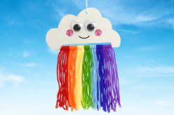 Rainbow Clouds to Weave - 6 Pieces - 2 - Ready-to-use Kits - 10doigts.com - Ready-to-use Kits - 10doigts.fr