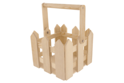 panier jardin en bois - Paniers en bois - 10doigts.fr