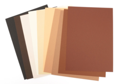 papel colores de piel - Papiers colorés - 10doigts.fr