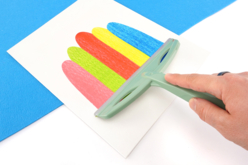 peinture raclette enfants squeegee - Spatules et couteaux - 10doigts.fr - 2