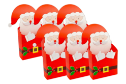 papá noel en caja - Kits creativos de Navidad para los niños - 10doigts.fr