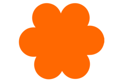 Perforatrice médium fleur - Taille découpe : 2 à 2.5 cm - Perforatrices fantaisies - 10doigts.fr - 2