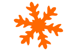 Perforatrice médium flocon - Taille découpe : 2 à 2.5 cm - Perforatrices fantaisies - 10doigts.fr - 2