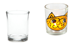 Photophores en verre - 12 pièces - Supports en Verre - 10doigts.fr - 2