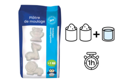 Casting Plaster - 2 - Plaster - 10doigts.com - Plaster - 10doigts.fr