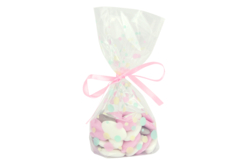 pochette transparente pastel - Papiers cadeaux et sacs - 10doigts.fr - 2