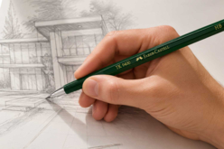 TK 9400 Mechanical Pencil Faber-Castell - Graphite Pencils and Leads for Drawing - 10doigts.fr