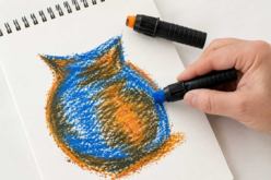 Pasteles al óleo 3 piezas - Accesorios de dibujo Bellas Artes - 10doigts.fr
