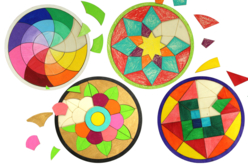 puzzle à peindre mandala - Puzzles - 10doigts.fr - 2