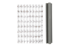 Règle alphabet lettre - Outils de Modelage - 10doigts.fr