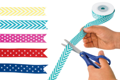 Patterned Grosgrain Ribbons - 5 Pieces - 2 - Ribbons and Bias - 10doigts.com - Ribbons and Bias - 10doigts.fr