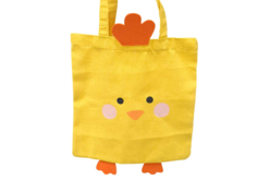 Chick Tote Bag - 2 - Easter Baskets - 10doigts.com - Easter Baskets - 10doigts.fr