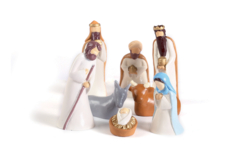 santon belén - Crèches et villages de Noël à fabriquer - 10doigts.fr - 2
