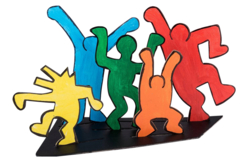 3D Cardboard Sculptures "Fiesta" - 6 Pieces - 2 - Cardboard Decorations - 10doigts.com - Cardboard Decorations - 10doigts.fr