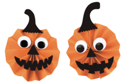 Set de 10 feuilles de papier couleurs Halloween assorties - Papiers d'Halloween - 10doigts.fr - 2