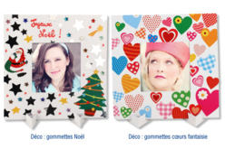 Set de 2 cadres photo à colorier - Supports en papier - 10doigts.fr - 2