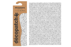 Set de 3 hojas Décopatch N°771 - Papel DECOPATCH - 10doigts.fr