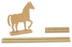 socle pour formes en bois - Supports plats en bois - 10doigts.fr