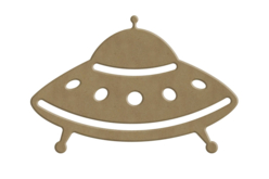 soucoupe volante en bois - Supports plats en bois - 10doigts.fr