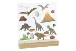 stickers vitres fenêtres dinosaures - Stickers fantaisies : personnalisez toutes vos créations - 10doigts.fr - 2