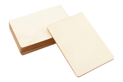 support rectangle en bois - Supports plats en bois - 10doigts.fr