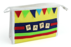 necessaire de aseo papa - Algodón, lino - Textiles - 10doigts.fr