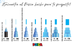 GUIDE POSCA - Marcadores POSCA: la referencia mundial de la pintura nómada - 10doigts.fr