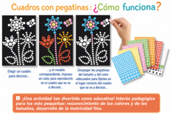 Láminas para rellenar con gomets - Kits de tarjetas – 10doigts.fr - 2