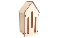 Wooden Butterfly Hotel - Wooden Birdhouses and Feeders – 10doigts.fr