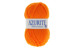 Pelota Azurite 100 % acrílico - Naranja - Hilo para tejer – 10doigts.fr