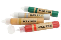 Wax Crayons for Candles - Assorted 4 Colors - Christmas-themed Paints – 10doigts.fr