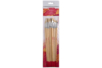 10 Pinceles planos mango largo - Pinceles y brochas para pintura acrílica – 10doigts.fr