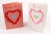 Tarjeta corazón con huellas dactilares - Papel de dibujo – 10doigts.fr