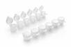 20 Barrettes de 6 botes para pintura - Paletas y accesorios – 10doigts.fr