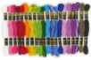 Bright Color Cotton Floss, 20 Bobbins - 1 - Embroidery Threads - 10doigts.com - Embroidery Threads – 10doigts.fr