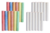 White and Colored Chalk - 24 Pieces - 2 - Chalks, Boards, Slates - 10doigts.com - Chalks, Boards, Slates – 10doigts.fr