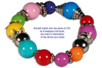 Shiny Round Beads - 180 Beads - 8 - Acrylic Beads - 10doigts.com - Acrylic Beads – 10doigts.fr