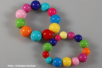 Shiny Round Beads - 180 Beads - 10 - Acrylic Beads - 10doigts.com - Acrylic Beads – 10doigts.fr