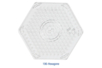 Placa hexagonal para abalorios de planchar - Abalorios para planchar 5 mm – 10doigts.fr