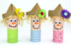 Scarecrows with Cardboard Rolls - 2 - Autumn Crafts - 10doigts.com - Autumn Crafts – 10doigts.fr