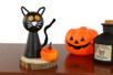 Black Cat Halloween in Styrofoam - 4 - Halloween Crafts - 10doigts.com - Halloween Crafts – 10doigts.fr