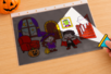 Manualidad Mansión encantada Halloween Lámpara mágica - Manualidades para Halloween – 10doigts.fr