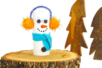 Snowman with a Cardboard Tube - 2 - Christmas Character Crafts - 10doigts.com - Christmas Character Crafts – 10doigts.fr