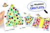 Cuadros gomets de Navidad - Gomets mix – 10doigts.fr