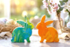 Easter-themed painting activity for children - DIY Easter Crafts – 10doigts.fr