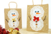 Snowman Gift Bag for Christmas - 1 - Creative Gift Wrapping Crafts for Christmas - 10doigts.com - Creative Gift Wrapping Crafts for Christmas – 10doigts.fr