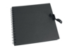 Álbum de Scrapbooking 20 x 20 cm con espirales, hojas negras 30 páginas - Álbumes y cuadernos – 10doigts.fr