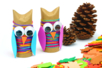 Owl with a Cardboard Tube - 1 - Autumn Crafts - 10doigts.com - Autumn Crafts – 10doigts.fr