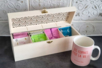 Tea Box with Perforated Lid - 3 - Wooden Boxes - 10doigts.com - Wooden Boxes – 10doigts.fr