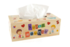 caja de pañuelos personalizada en madera - Manualidades y regalos para maestras, maestros,  niñeras... – 10doigts.fr